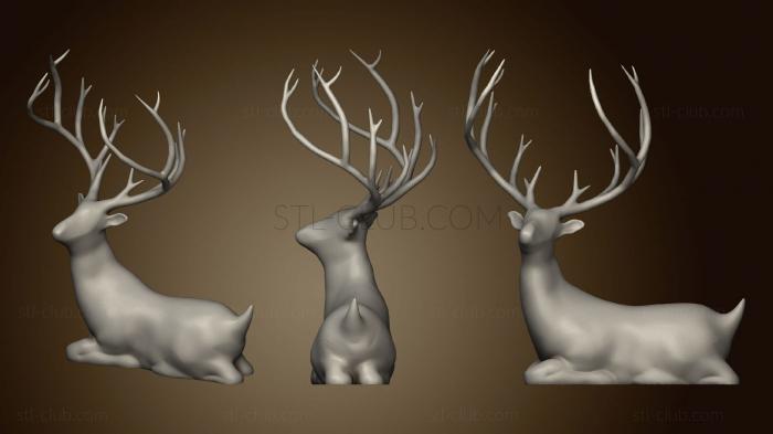 3D model Deer (STL)